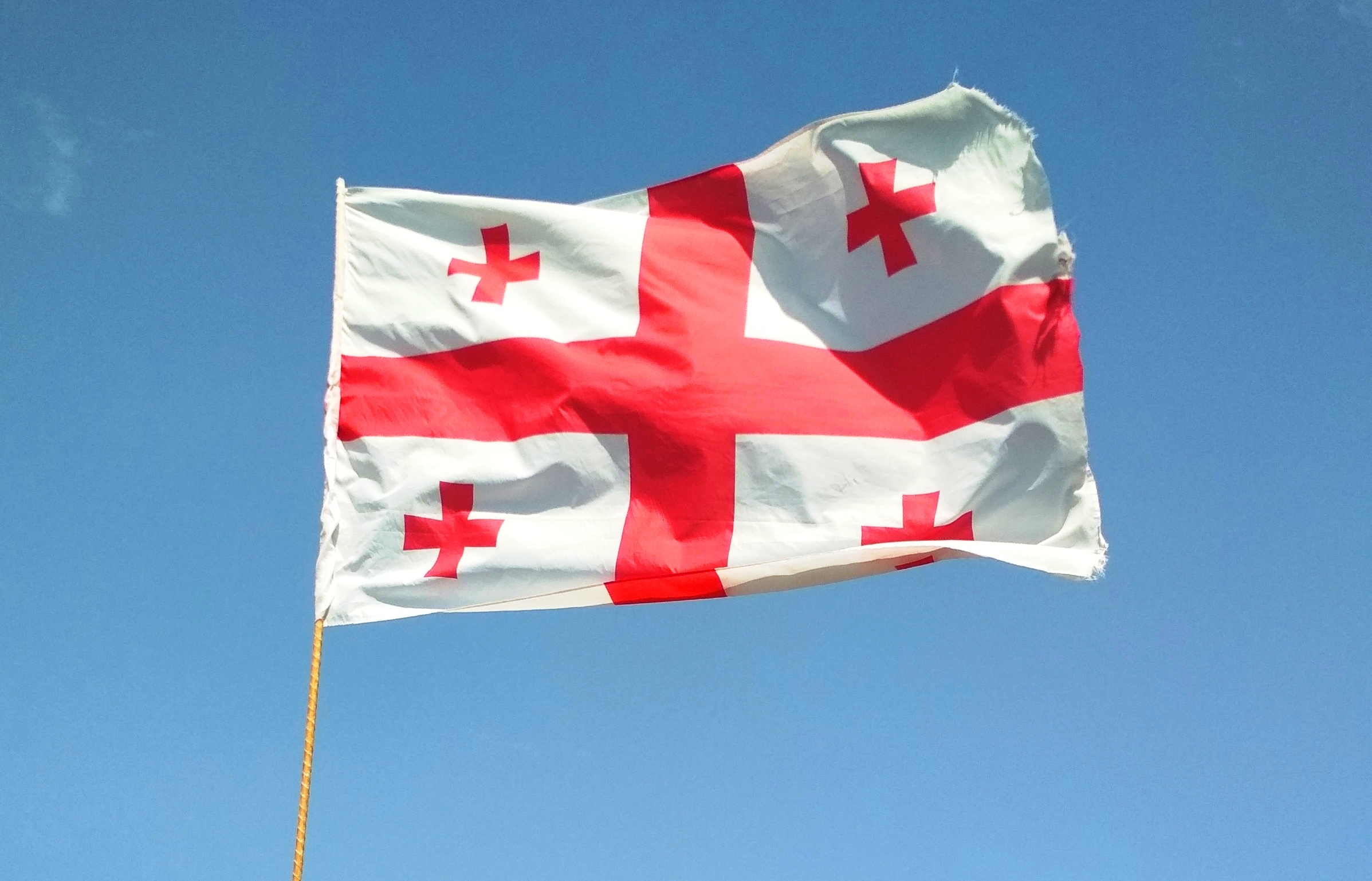 flaga gruzji
